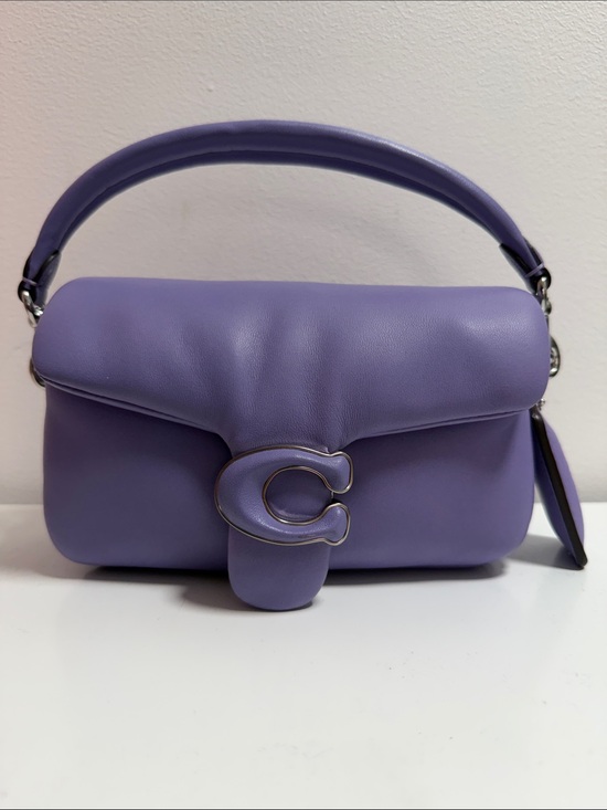 Coach Handbags - Coach Small Lavender Pillow Tabby with crossbody strap.